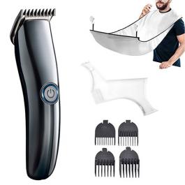 Hair Clipper with Beard Shaper&Bib Set(TW-HC01)